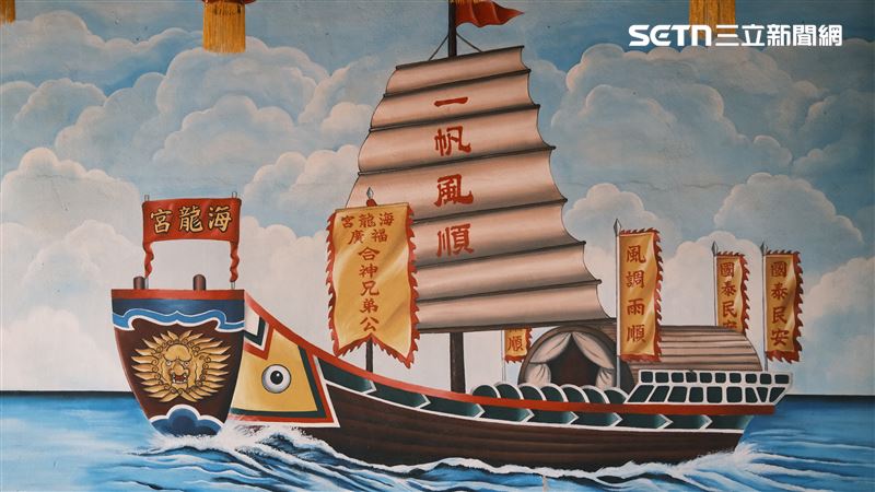 海龍宮壁畫。(圖/寶島神很大)