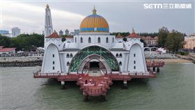 海上清真寺。（圖／寶島神很大）