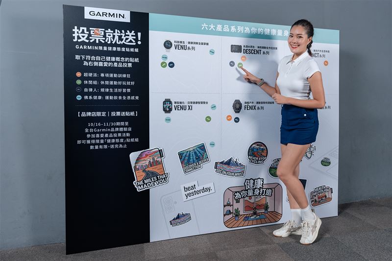六大明星產品邀你投票拿貼紙。（圖／品牌業者提供）