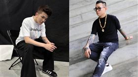 孫生（左）再槓蹦闆（右）。（組合圖／翻攝自IG）