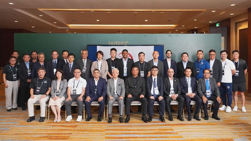 辜仲諒會長主持亞洲棒球總會執行委員會議。（圖／亞洲棒球總會提供）