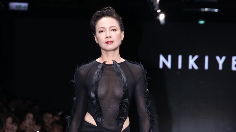 女星上空透視裝超辣　台北時裝週群星閃耀