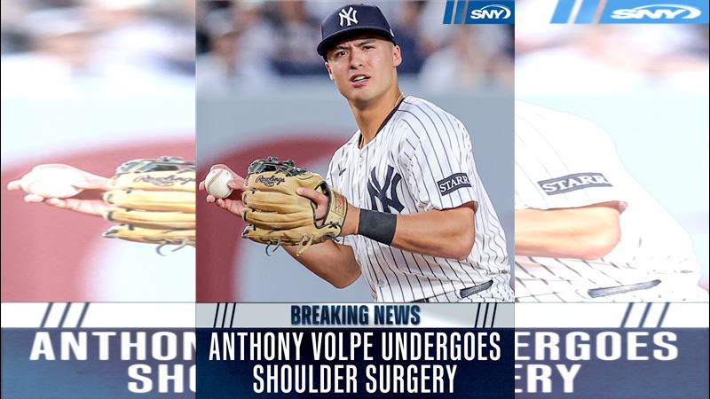 沃爾皮（Anthony Volpe）開刀趕不上明年開季。（圖／翻攝自X @snyyankees）
