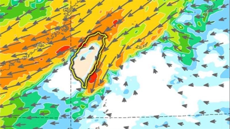 「總降雨量不輸輕颱」全台炸雨一週熱區曝