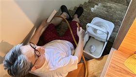 詹惟中在家慘摔。（圖／經紀人提供）