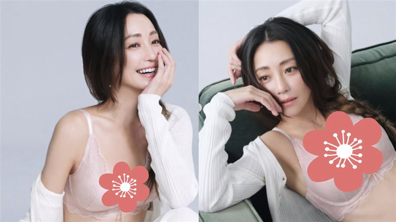 謝欣穎恢單脫了！　解放內衣炸出傲人雙胸