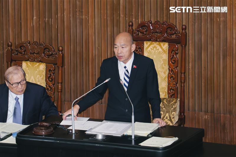 韓國瑜裁示,依照黨團共識,總預算案下週由院長召開黨團協商。(資料照/記者楊士誼攝影)