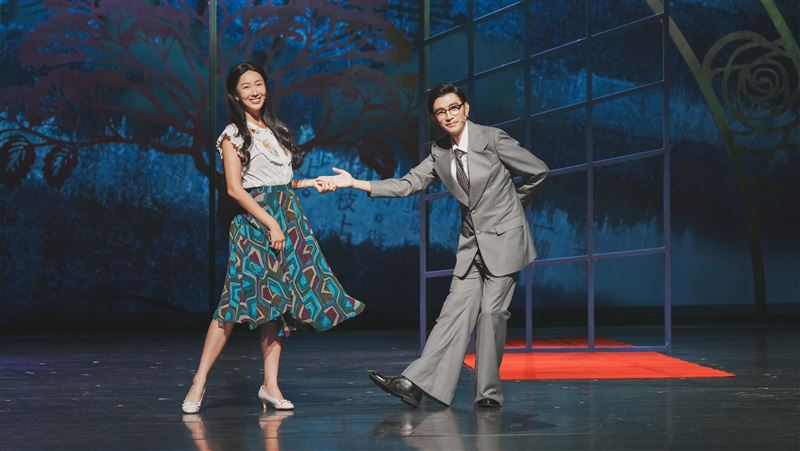 隋棠現身改編自瓊瑤作品舞台劇《你的故事我的夢》彩排記者會。（圖／寬宏提供）