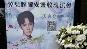 于朦朧法會今（17）日在板橋新月會館舉行。（圖／記者鄭孟晃攝影）