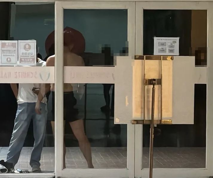 28歲男子喝醉闖入靜宜大學女宿，還脫光衣物亂跑，被依社維法移送。（圖／民眾提供）
