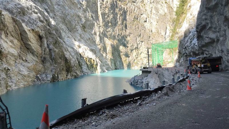 花蓮立霧溪新堰塞湖恐潰決　下游有發電廠