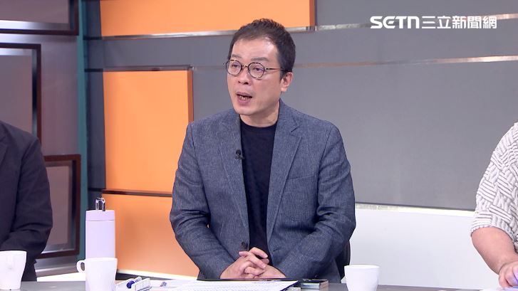 鍾年晃解析央廣與中共的諜對諜資訊戰。（圖／前進新台灣）