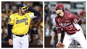 台灣大賽首戰上演羅戈、魔神樂洋投對決。（圖／記者劉彥池攝影）