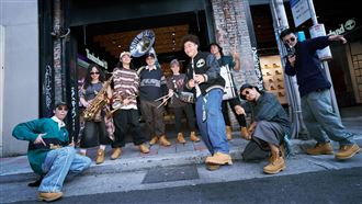 Timberland街頭應援！郭泓志搖旗遊行嗨翻