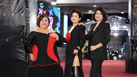 楊貴媚、嚴藝文、鍾欣凌。（圖／記者鄭孟晃、趙于瑩攝影）