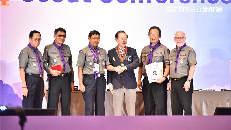 為期6天的2025亞太童軍領袖會議APSC，今（17）日下午圓滿閉幕。期間匯聚30多國的500多名童軍夥伴與會。（圖／翻攝畫面）