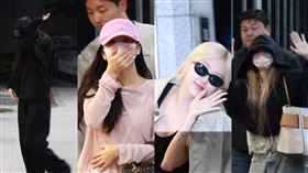 BLACKPINK從韓國啟程飛往高雄。（圖／翻攝自뉴스엔·Newsen）