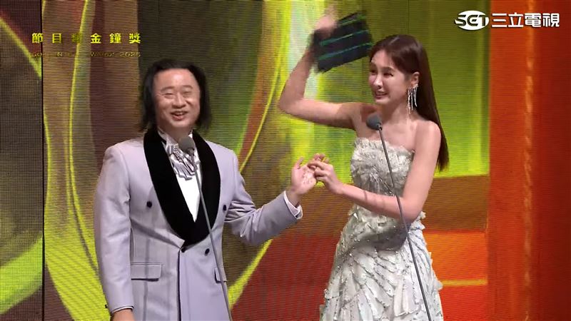 邰智源2分多鐘模仿片段，被網友大讚。（圖／三立電視）