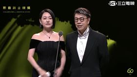 小Ｓ與蔡康永驚喜現身金鐘獎頒獎。（圖／三立）