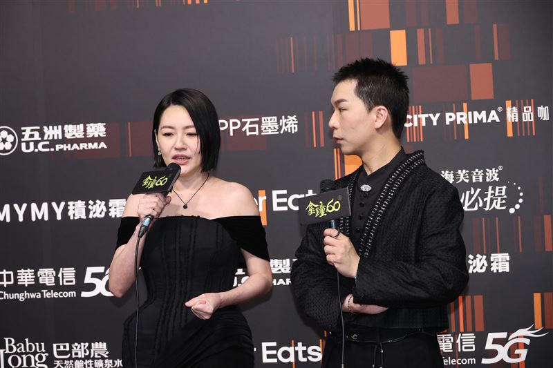 小S、派翠克奪綜藝節目主持人獎。（圖／記者趙于瑩、鄭孟晃攝影）