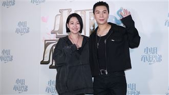 小S跟派翠克出席慶功宴。（圖／記者鄭孟晃攝影）