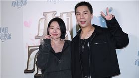 小S跟派翠克受訪。（圖／記者鄭孟晃攝影）