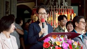 副總統蕭美琴台中參拜祈福副總統蕭美琴14日下午在民進黨立委何欣純陪同下赴台中「潭水亭觀音媽廟」參拜祈福暨揭匾，她說，台灣人民始終是世界良善的力量，憑藉勤奮與創意化解困境，以台灣韌性感動全世界。（照片提供：總統府）中央社記者溫貴香傳真　114年10月14日