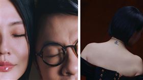 小S曬出後頸新刺青，刺上大S名字中的「媛」字。（圖／翻攝自小S臉書）