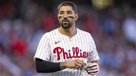 費城人休賽季預計會和卡斯提亞諾斯（Nick Castellanos）分道揚鑣。（圖／美聯社／達志影像）
