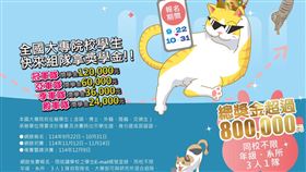 證交所第22屆「校園證券投資智慧王」競賽活動，冠軍隊伍將獨得12萬元，總獎金超過80萬元。（圖／證交所）