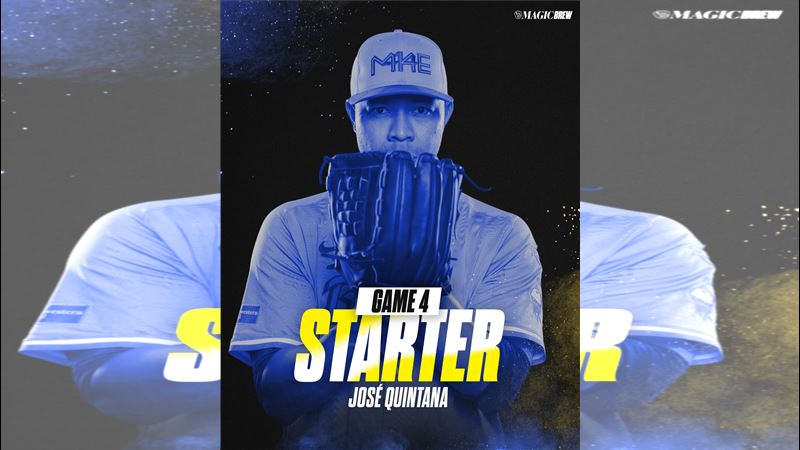 釀酒人先發投手昆塔納（Jose Quintana）僅投2局退場。（圖／翻攝自釀酒人推特）