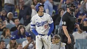 大谷翔平擊出單場3響砲。（圖／路透社／達志影像）