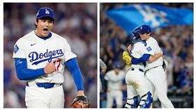 季後賽第2次，大谷翔平先發、佐佐木朗希關門。（圖／美聯社／達志影像）