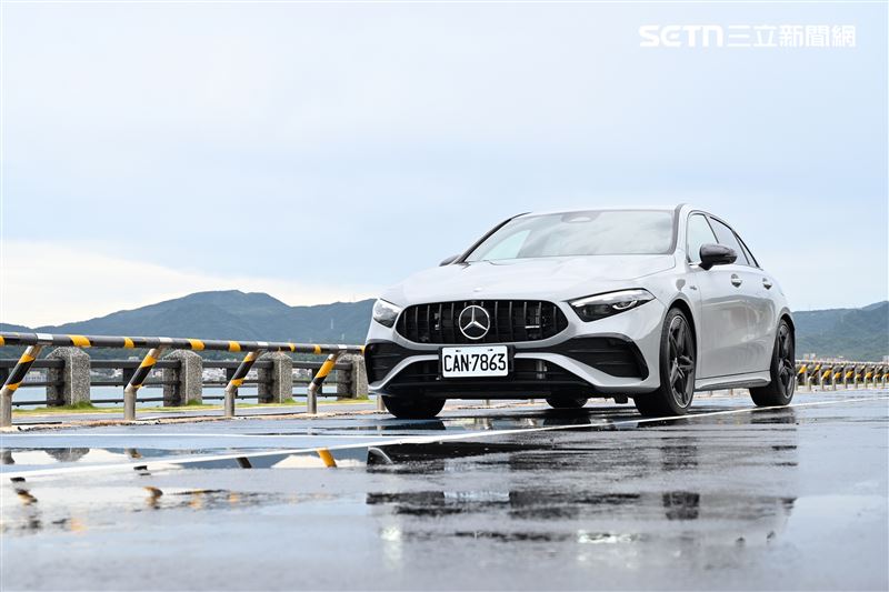 賓士AMG A35 4MATIC摘星版。（圖／記者鍾釗榛攝）