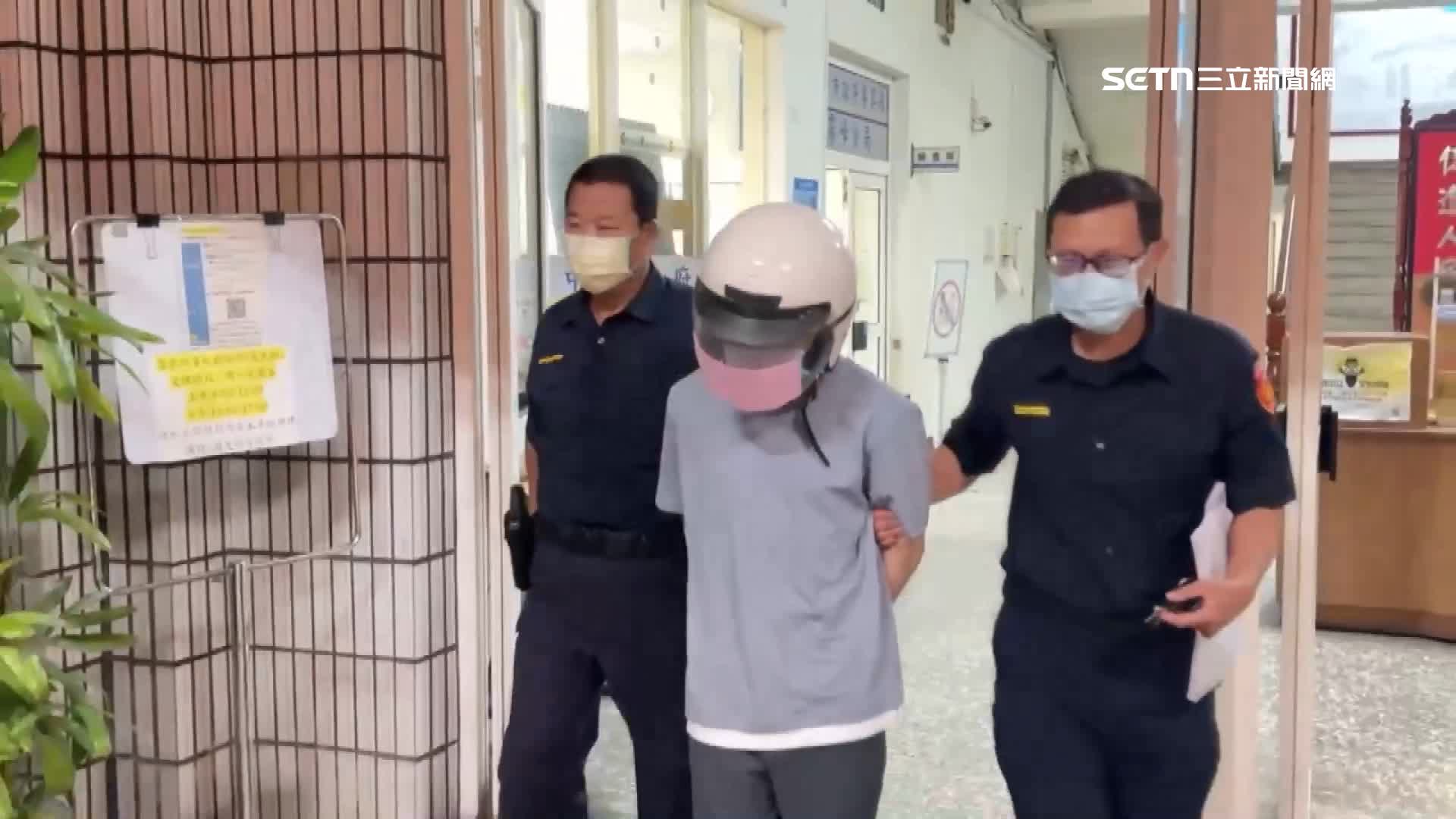 嫌犯遭逮捕後，因為有過傷害前科，最後裁定收押