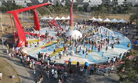 高雄星光水岸公園（圖／高雄海味地圖-高雄市政府海洋局 臉書） 