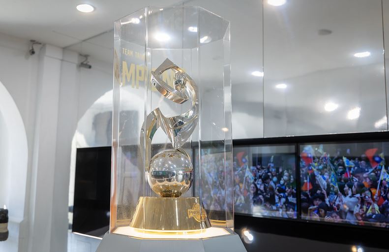 總統府「BEHIND THE CHAMPION：冠軍之路」特展，將延續2024年世界棒球12強賽奪冠的熱血時刻，展示我國冠軍金盃及選手們的臺灣精神。（圖／總統府）