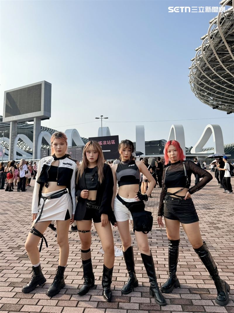 舞團FORMULA還原 BLACKPINK 經典曲〈Kill This Love〉。（圖／記者王培驊攝影）