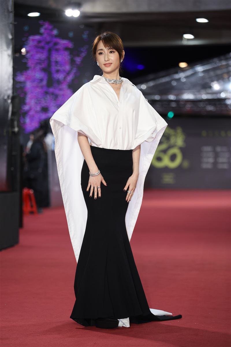 柯佳嬿再拚最佳女主。（圖／記者趙于瑩、鄭孟晃攝影）