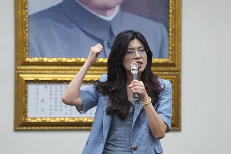 鄭麗文當選國民黨主席。（圖／中央社）
