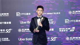 16歲的童星朱宥丞出道12年，憑藉《聽海湧》奪下迷你劇集男配角獎。（圖／記者趙于瑩、鄭孟晃攝影）