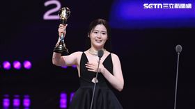 童星楊小黎奪下金鐘獎迷你劇集電視電影女主角獎。（圖／三立）
