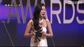 楊謹華獲女主角獎。（圖／三立電視）