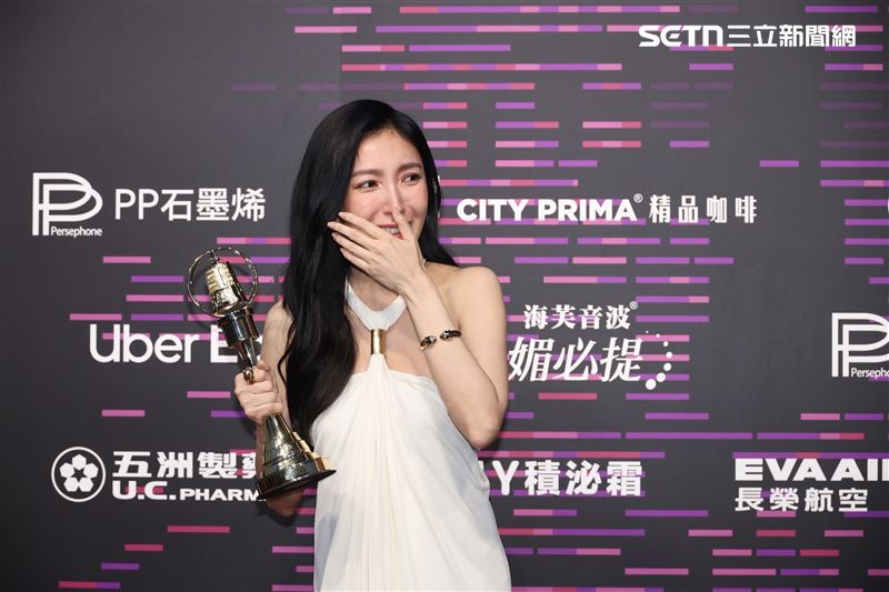 楊謹華封后。（圖／記者鄭孟晃、趙于瑩攝影）