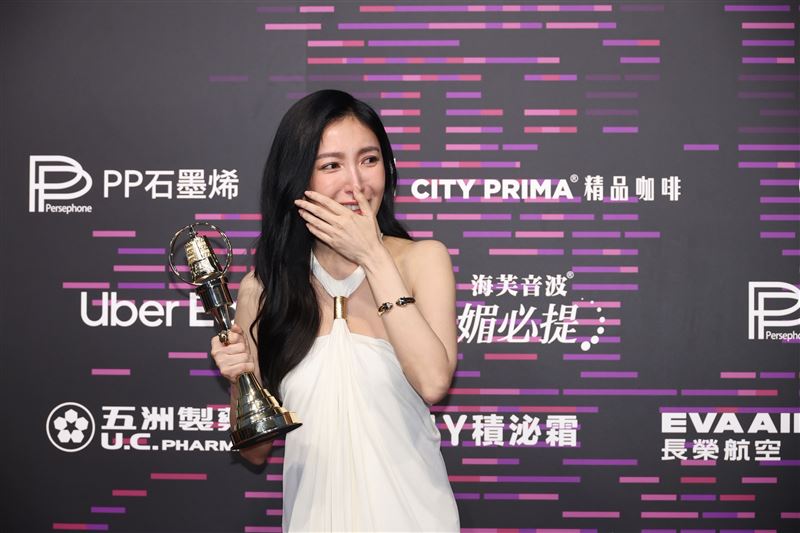 《影后》一口氣獲得多項大獎，楊謹華第六度入圍終於封后。（圖／記者趙于瑩、鄭孟晃攝影）