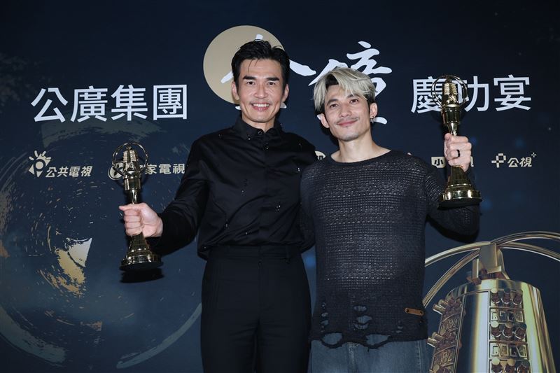 《化外之醫》表現亮眼，連炳發成功奪下戲劇節目男主角、楊一展得最佳男配角。（圖／記者鄭孟晃攝影）