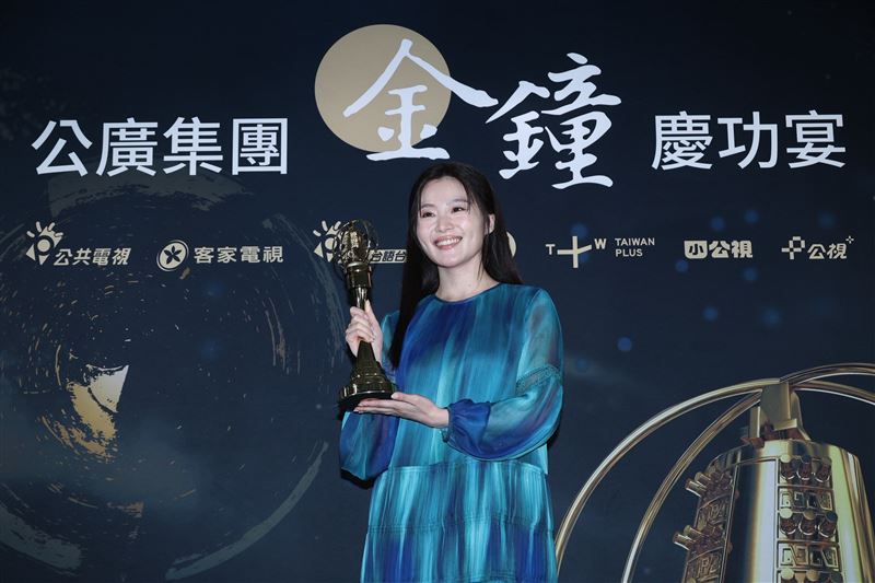 楊小黎以《啥人顧性命》獲得第60屆金鐘獎迷妳視后。（圖／記者鄭孟晃攝影）