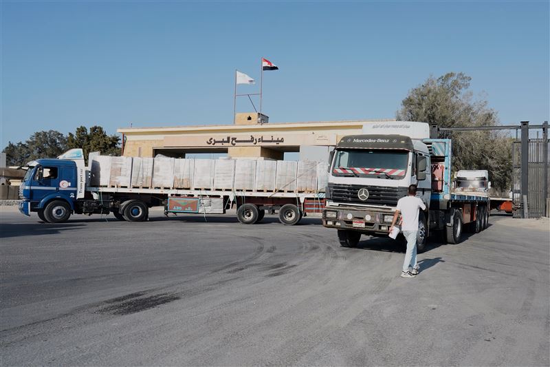 以色列總理尼坦雅胡表示，拉法關卡（Rafah Crossing）維持關閉。（圖／美聯社／達志影像）