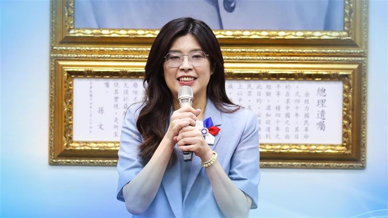 鄭麗文當選中國國民黨主席。（圖／翻攝自中國國民黨臉書）