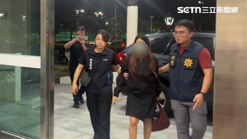 23歲印尼籍女看護，將親生骨肉裝於麻布飼料袋中棄置後逃逸，當晚在高鐵站被逮。（圖／翻攝畫面）